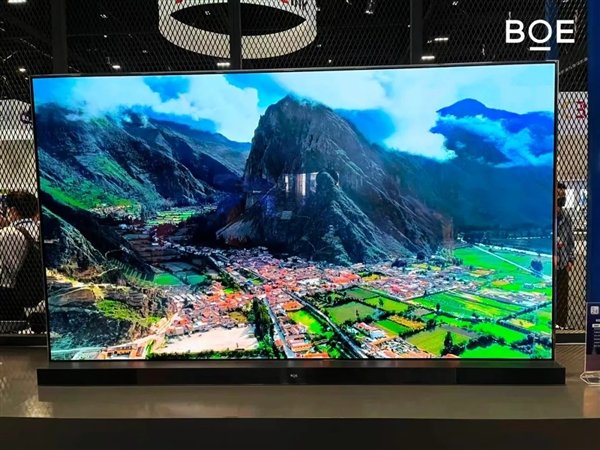 BOE announces a new 95-inch OLED display with 8K resolution and 120Hz refresh rate